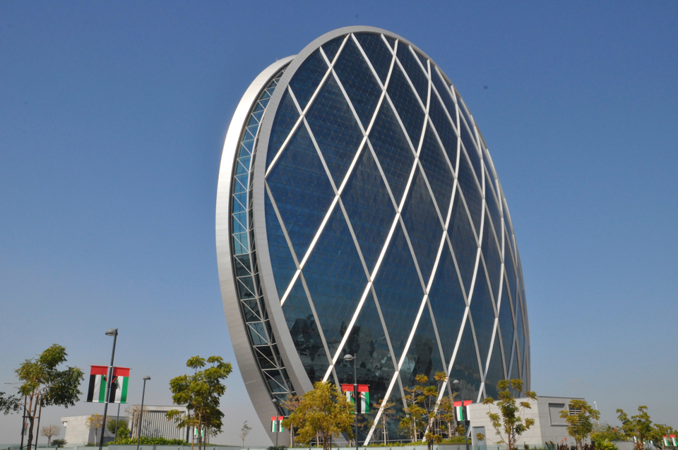 The Aldar Headquarters, Abu Dhabi.